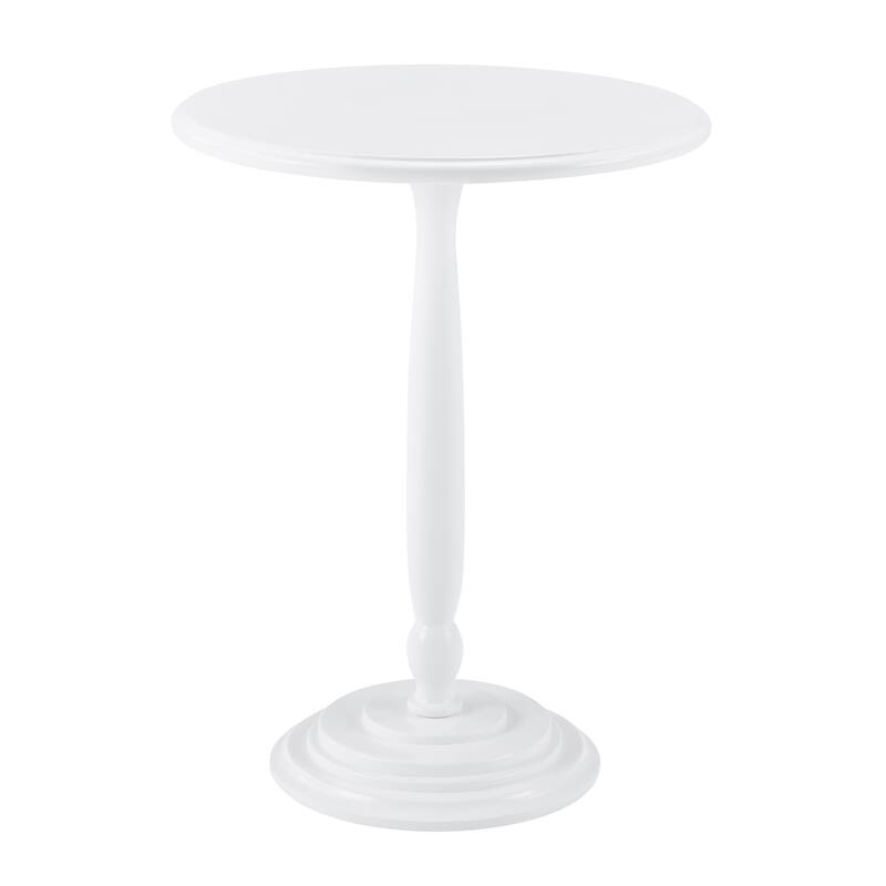 Convenience Concepts Classic Accents Amelia Spindle Table - White