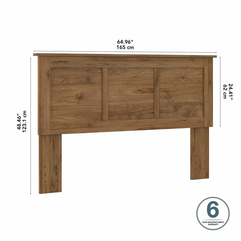 Queen Ash Grey Headboard