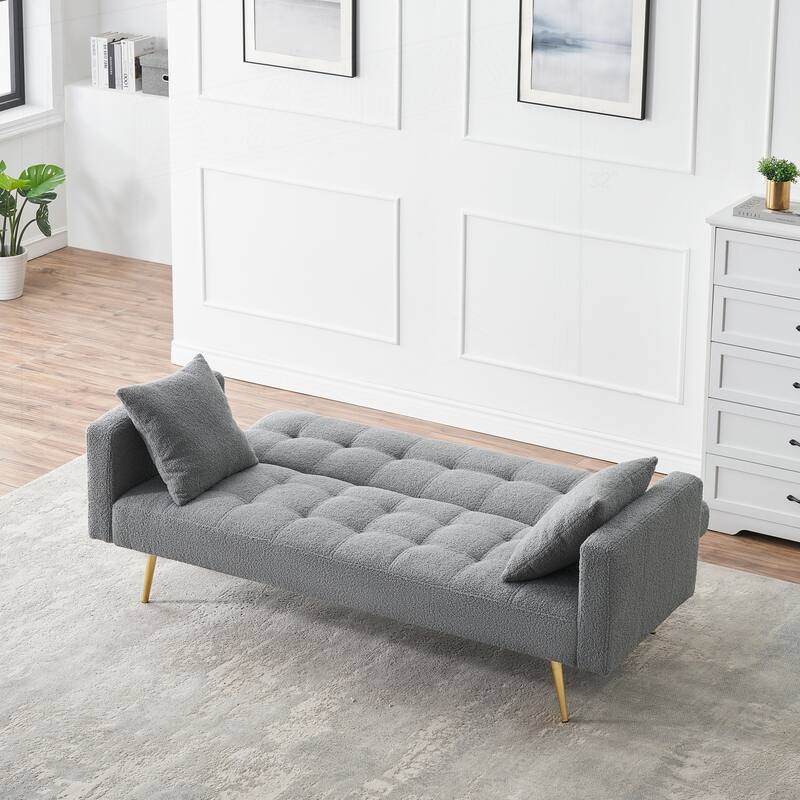 Versatile Fleece Sofa Bed with Multiple Functionalities and Premium Materials