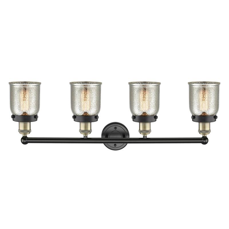 Innovations Lighting Small Bell - 4 Light 34" Bath Vanity Light