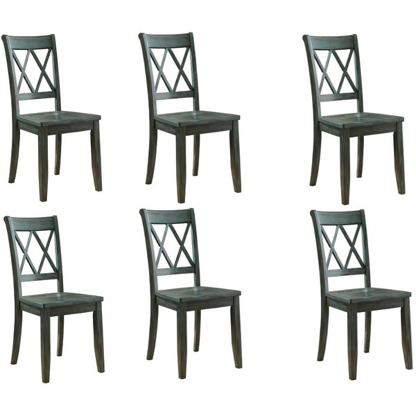 Ashley D540 101 Mestler Antiqued Finish Dining Room Chair 6 Pack