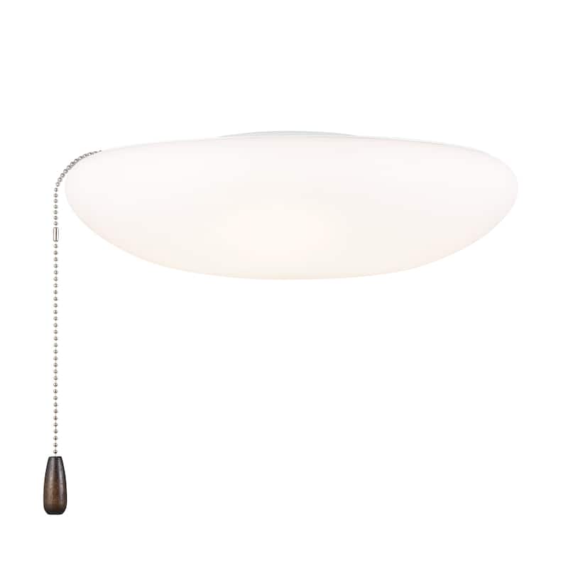 Kichler Lighting 14 in. White Slim Ceiling Fan Integrated LED Light Kit