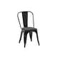preview thumbnail 67 of 116, Industrial Metal 18 Inch Stackable Dining Chair Set