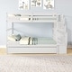 preview thumbnail 15 of 13, Twin over Twin Bunk Beds With Twin Trundle and Stairway Storage Function