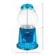 preview thumbnail 5 of 5, 11-Inch Translucent Gumball Machine - Coin-Operated Candy Dispenser