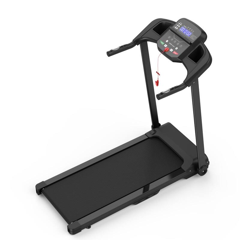 Foldable Electric Treadmill Walking Jogging TreadmillwShock Absorption