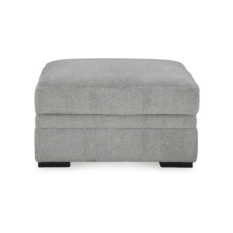 Signature Design by Ashley Casselbury Cement Ottoman with Storage