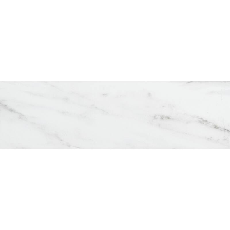 Minerva 4x13 Grey Matte Marble Look Porcelain Tile - Floor, Wall, Backsplash
