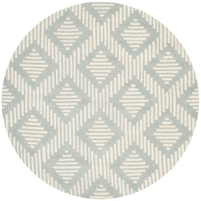 SAFAVIEH Handmade Chatham Onerva Modern Moroccan Wool Rug