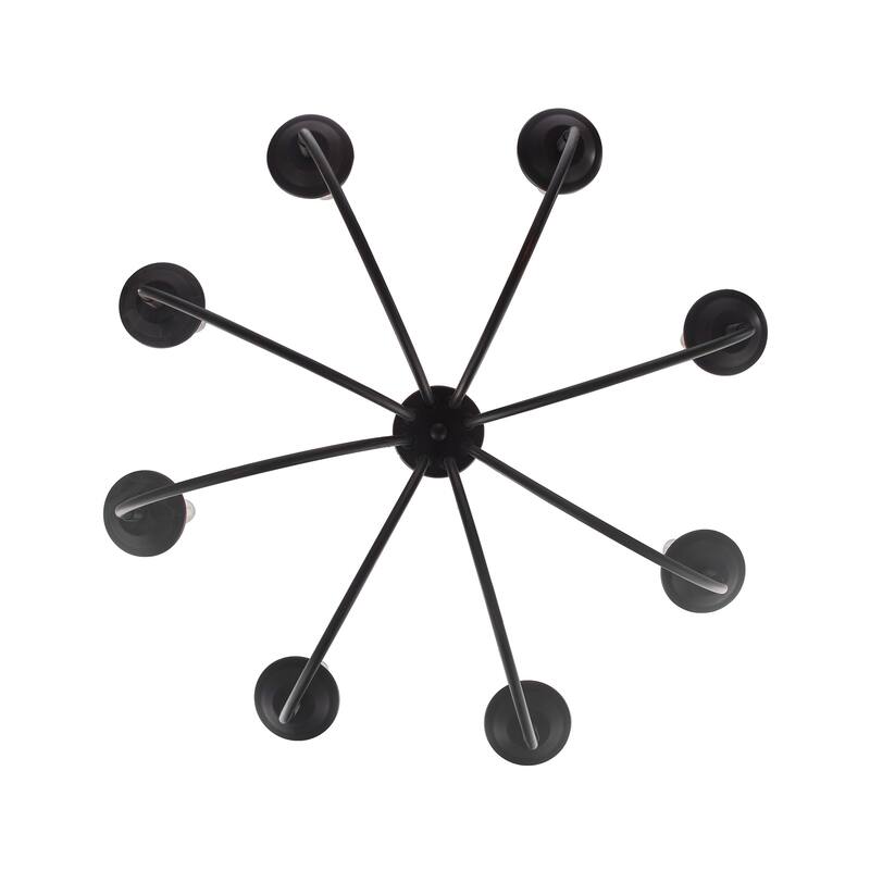 Trans Globe Candle 8 Light Chandelier