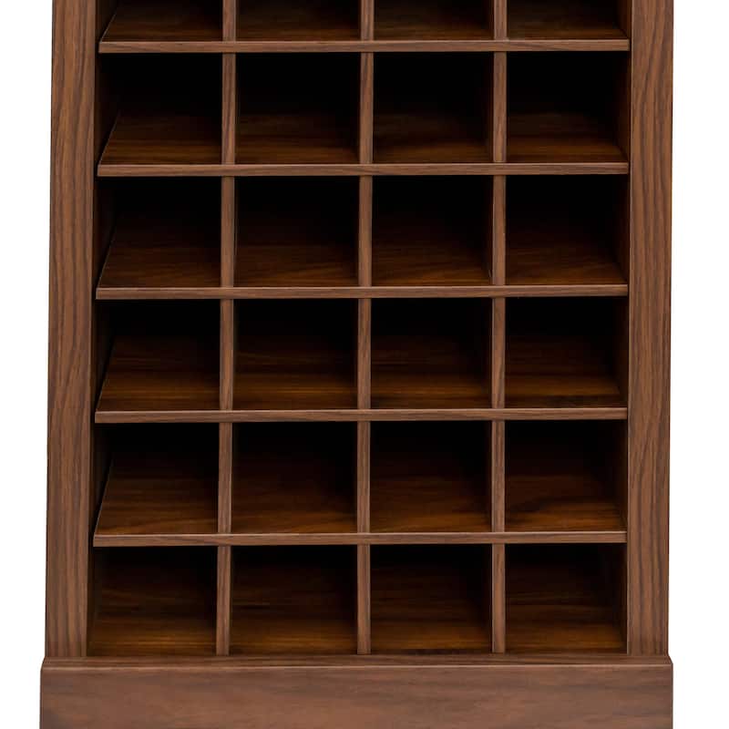 Modular 24 Wine Bar Cabinet Buffet Cabinet, 17.80"W x 15.95"D x 35.43"H