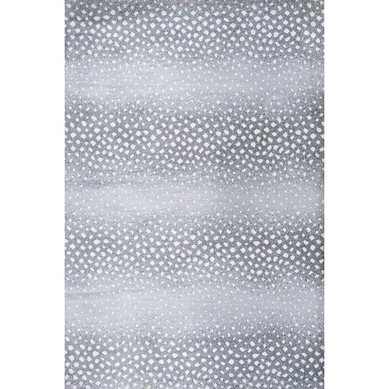 JONATHAN Y Goa Modern Animal Area Rug - 8 X 10 - Light Gray/Cream