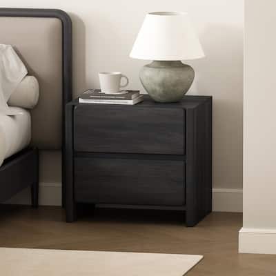Manhattan Comfort Linda Modern 2 Drawer Nightstand