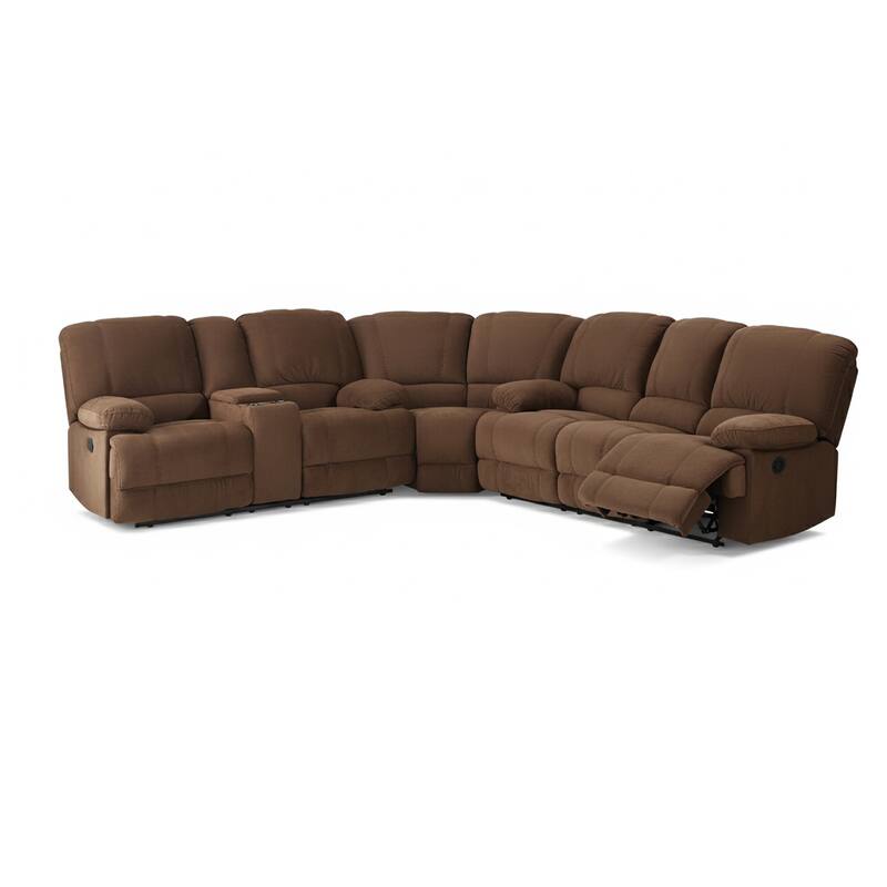 Kevin Transitional Polyester Sectional