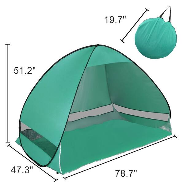 Pop Up Outdoor Automatic Tent Folding Sun Shelter Anti Uv Tent Folding Sun Shelter Anti Uv