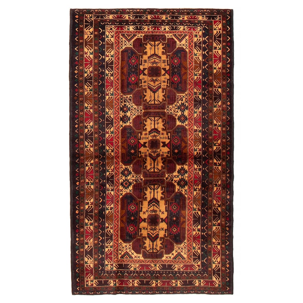 Teimani Beige Rug 3'8" x 6'7" - 3'8 x 6'7