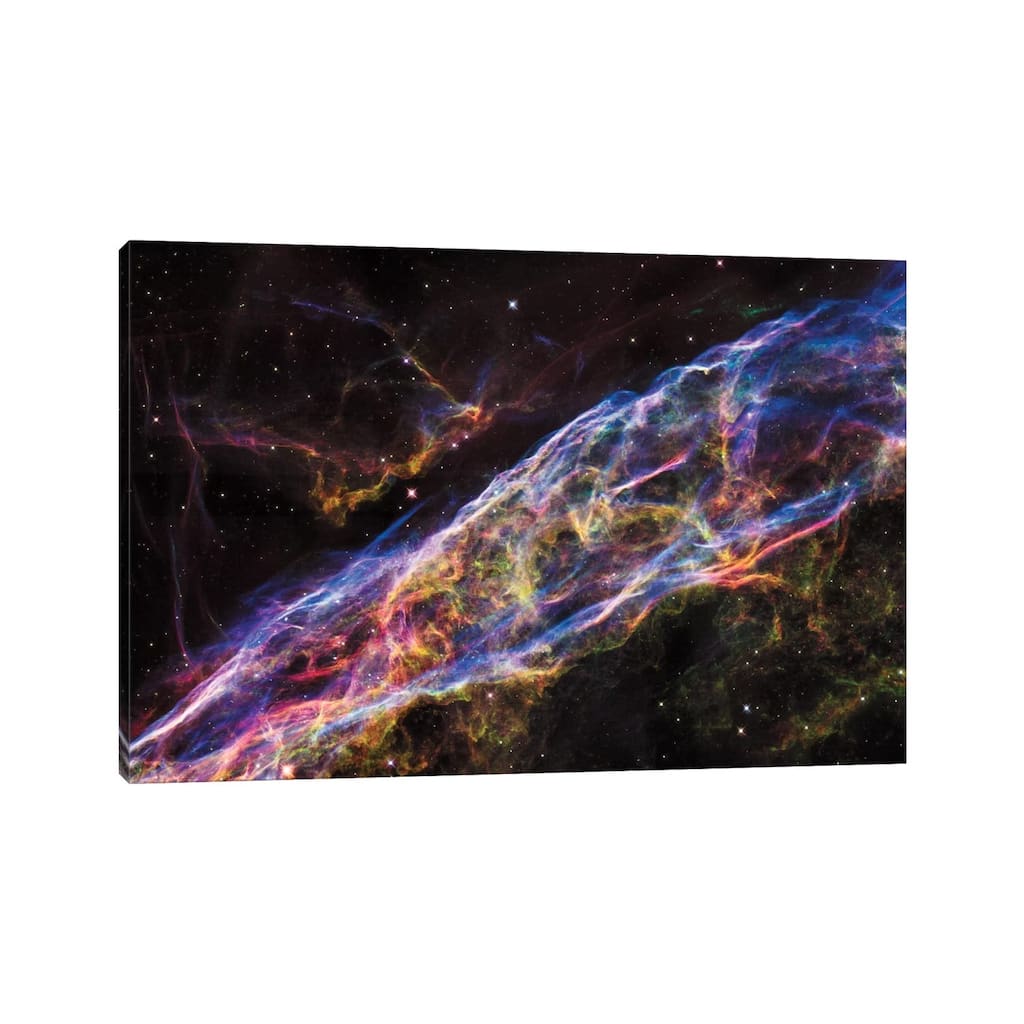 iCanvas "NGC 6960 (Witch's Broom Nebula), Veil Nebula, Cygnus Loop" by NASA Canvas Print