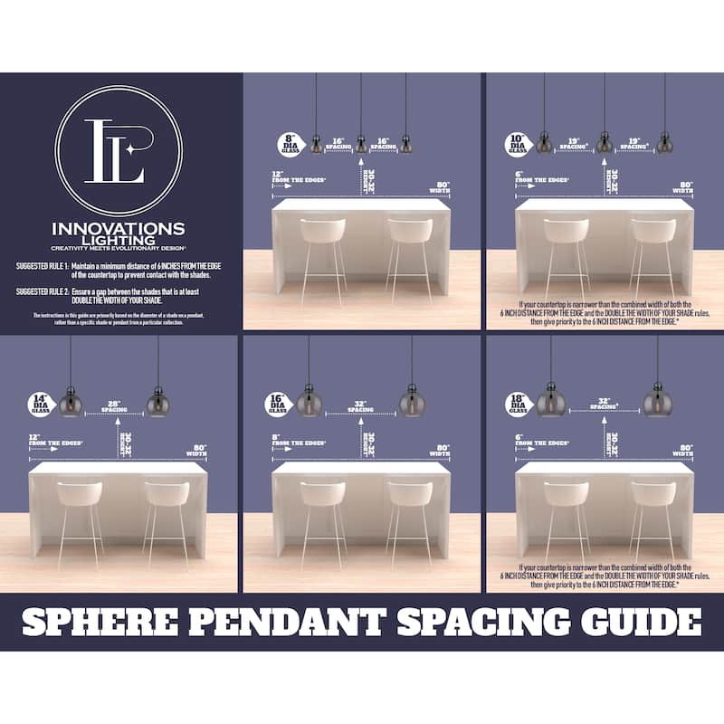 Innovations Lighting Newton Sphere - 1 Light 14" Cord Hung Pendant
