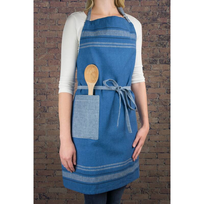 Design Imports French Stripe Kitchen Apron