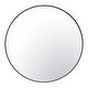 preview thumbnail 1 of 4, Varaluz Tablet Round Wall Mirror 30"W x 30"H - Black