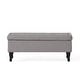 preview thumbnail 2 of 31, Chantelle Fabric Storage Ottoman by Christopher Knight Home