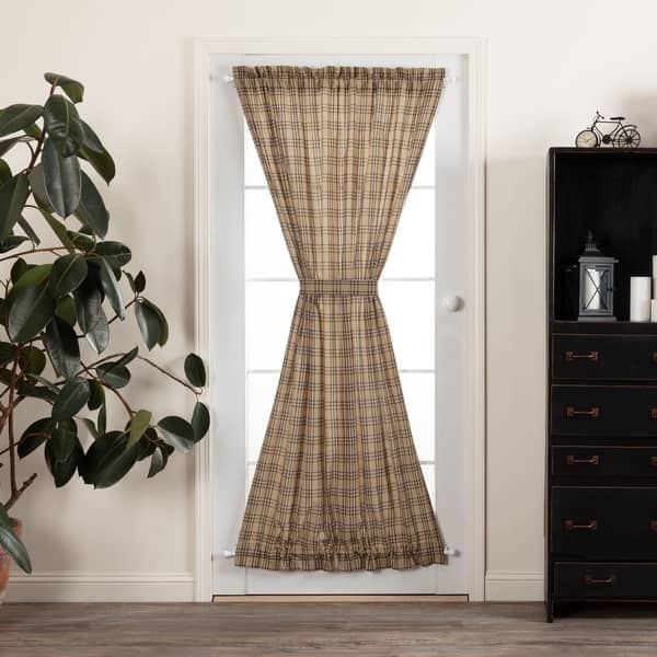 slide 2 of 13, Sawyer Mill Plaid Door Panel - Door Panel 72x40