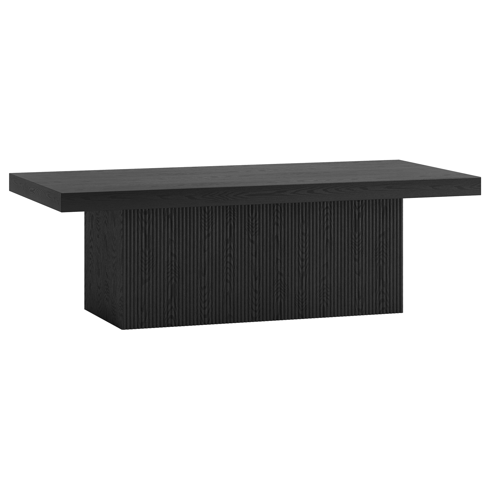 Torren 48" Wide Rectangular Fluted Coffee Table