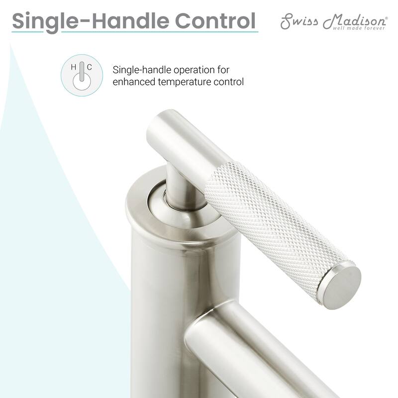 Avallon Single Hole, Single-Handle Sleek, High Arc Bathroom Faucet