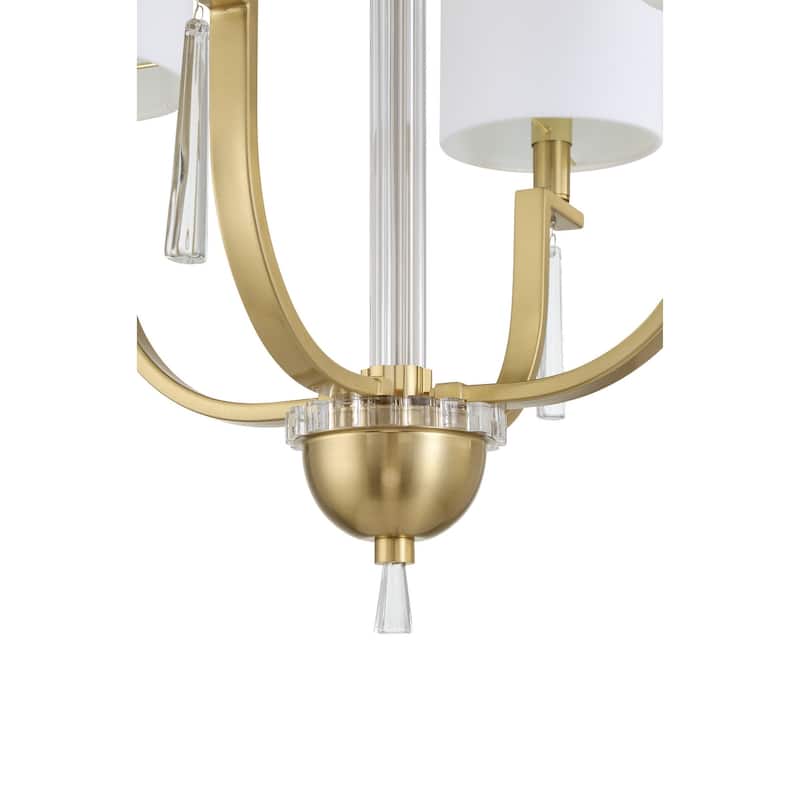 Craftmade 58224 Fortuna 4 Light 20" Wide Chandelier