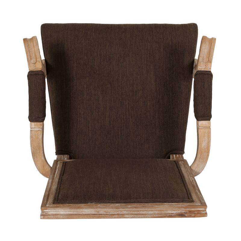 Mores Upholstered 5 Piece Circular Dining Set by Christopher Knight Home