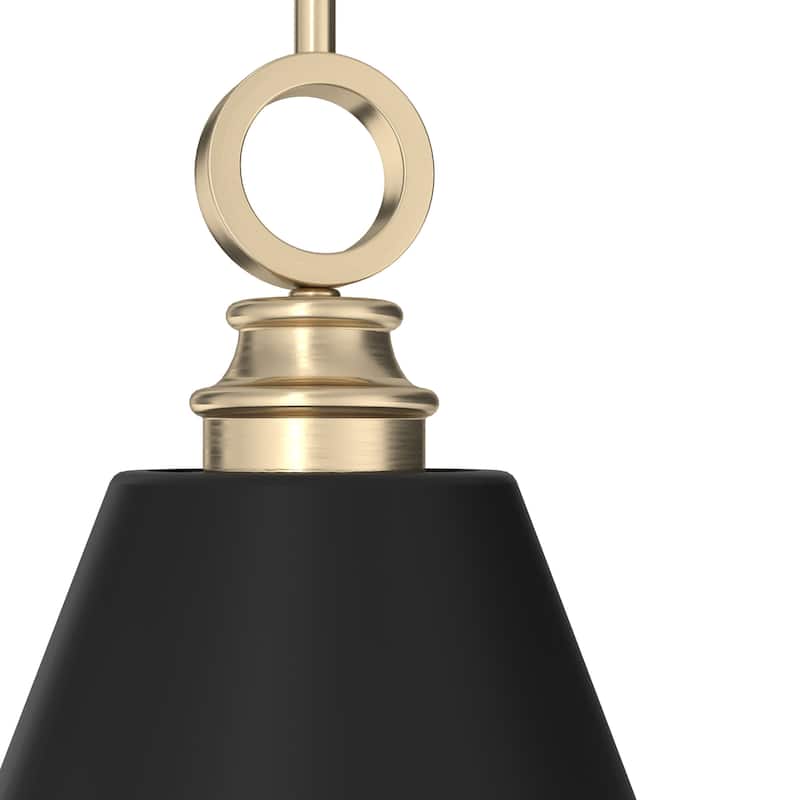 Hunter Klein Art-Deco Metal Pendant - Kitchen Island, Dining Room, Entry - Modern, Industrial