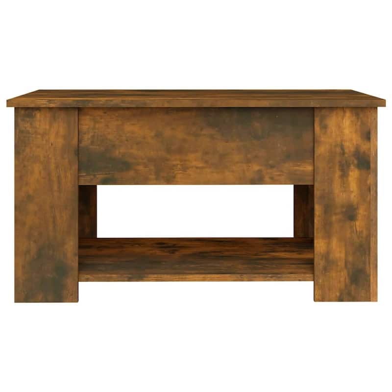 vidaXL Coffee Table Lift Top End Table Accent Side Sofa Table Engineered Wood - 31.1" x 19.3" x 16.1"