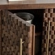 preview thumbnail 8 of 10, Classic Home Norwood 2-Door Mango Wood Cabinet in Dark Brown