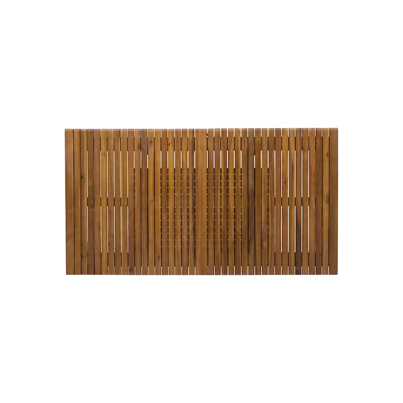 Sorrento Acacia Wood 9-piece Expandable Table Outdoor Dining Set by Christopher Knight Home