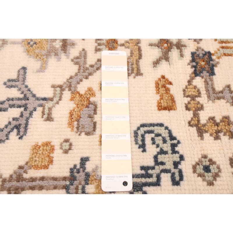 ECARPETGALLERY Hand-knotted Jules Serapi Cream Wool Rug - 3'1 x 5'1