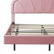 preview thumbnail 18 of 16, Queen Platform Bed with Smart LED Lights for Ambiance