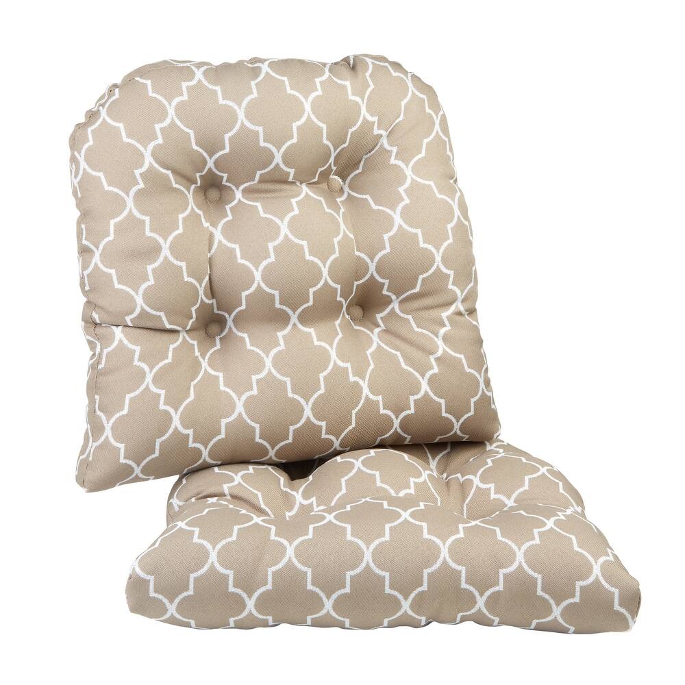 Klear Vu Trellis Dining Chair Cushion Set