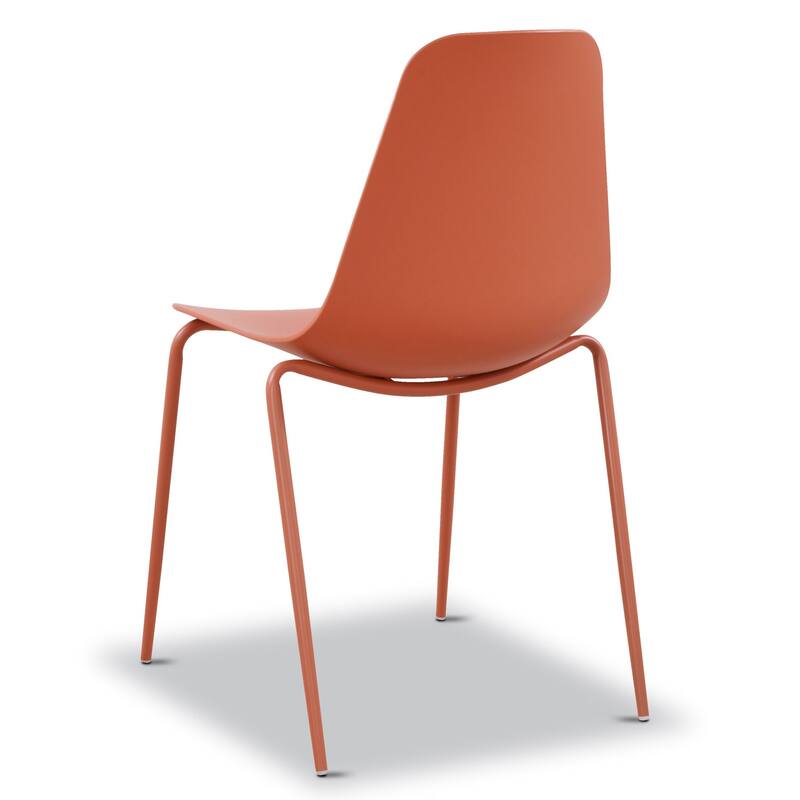 Poly & Bark Isla Stackable Dining Chair (Set of 4)