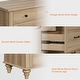preview thumbnail 31 of 33, Farmhouse Kids Dresser with 5/6 Drawers, Wood Baby Dresser for Nursery