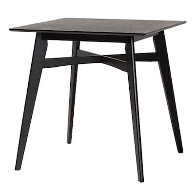 Leena Mid-Century Modern Finished Wood Counter Height Pub Table