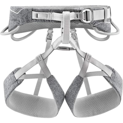 Petzl C021AA00 Sama Climbing Harness, Gray, Small or Large