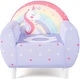 preview thumbnail 7 of 5, Children's Cartoon Sofa Armrest Chair w/Sturdy Wood Construction Purple