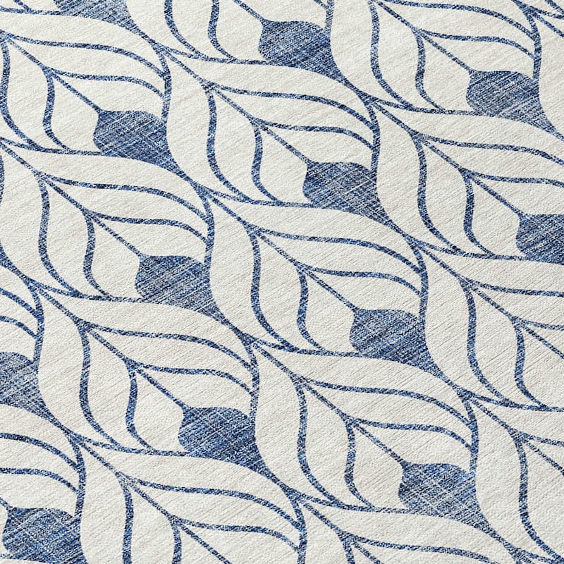 Machine Washable Indoor/ Outdoor Chantille Contempoary Geo Rug