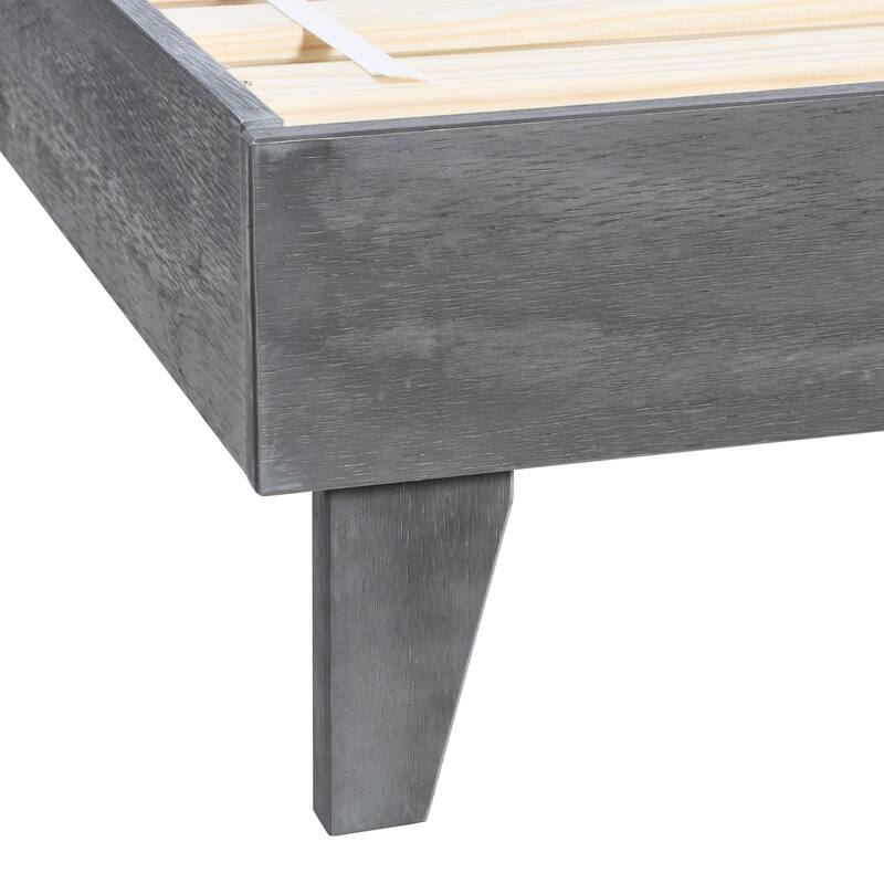 Wood Platform Bed