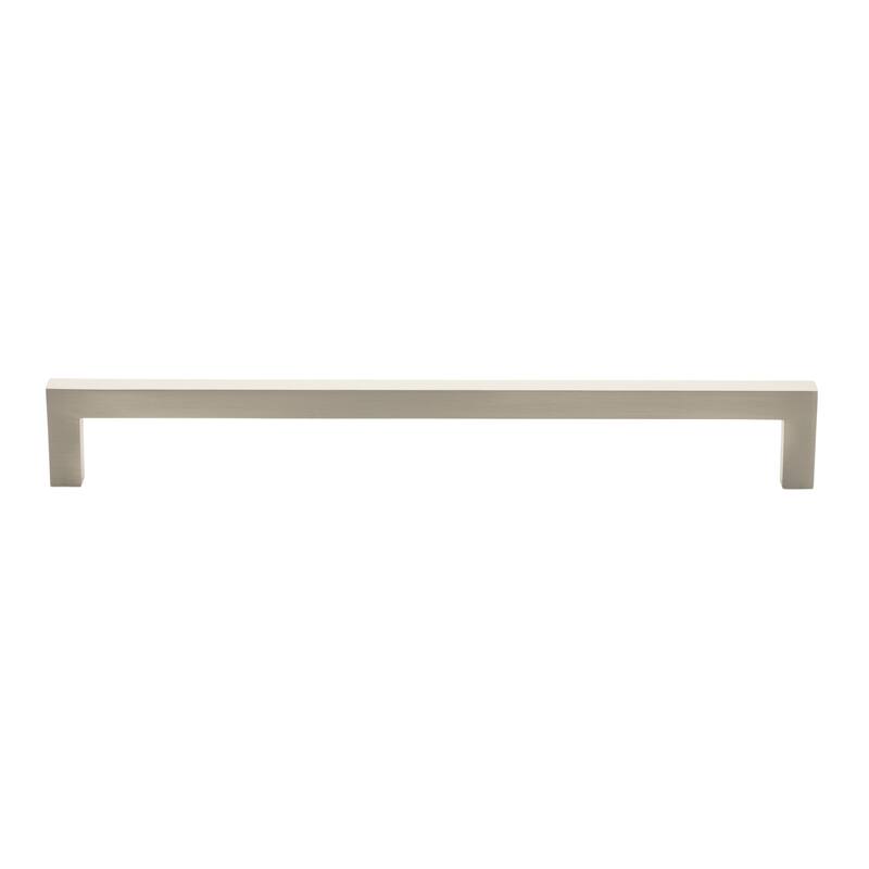 GlideRite 12-5/8-inch Center To Center Solid Square Bar Pull - Satin
