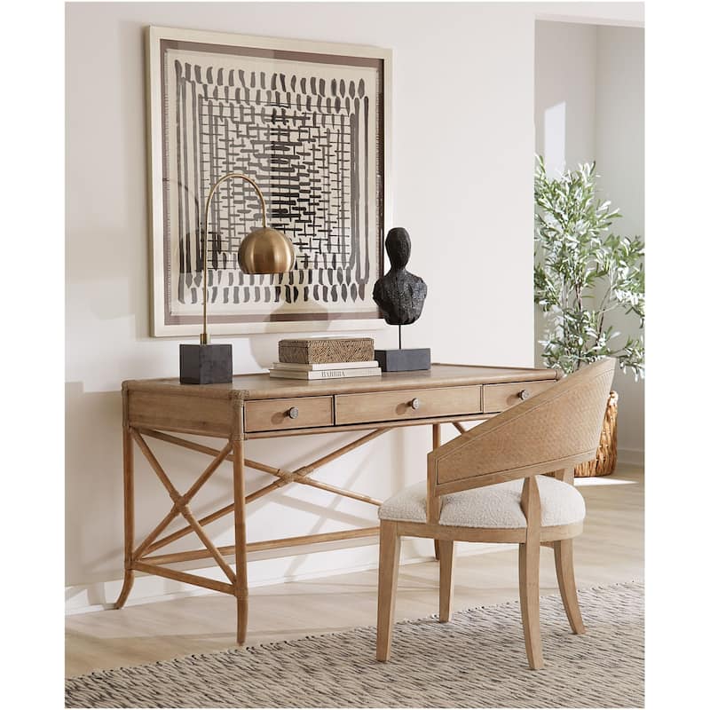 Hooker Furniture 6950-75400-80 Retreat 24" Wide Wood Framed Cotton and