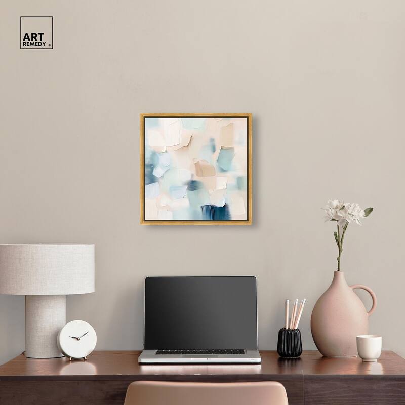 Celadon Haze II Canvas by Art Remedy