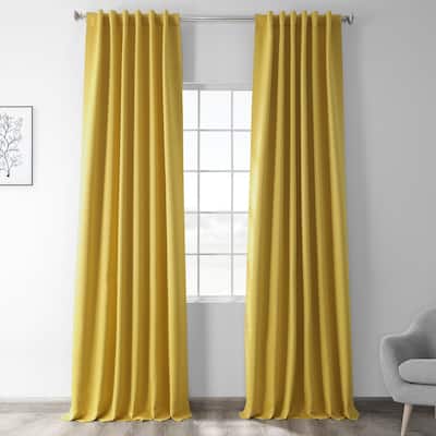 Exclusive Fabrics Room Darkening Curtain Panel Pair (2 Panels) - Enhanced Ambiance with Light Control & Style
