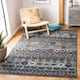 SAFAVIEH Amsterdam Bridget Moroccan Boho Rug - 2'3" x 4' - Dark Grey/Ivory