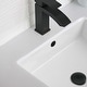 preview thumbnail 12 of 13, STYLISH 20x15 inch Porcelain Rectangular Undermount Vanity Sink with Overflow